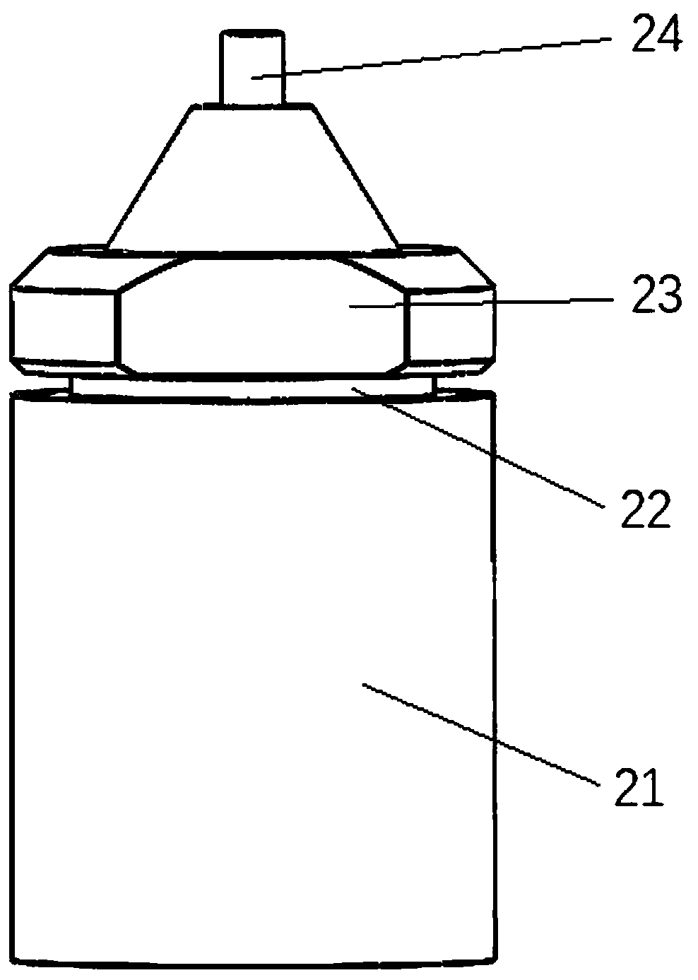 Temperature and pressure controllable diffusion experimental device