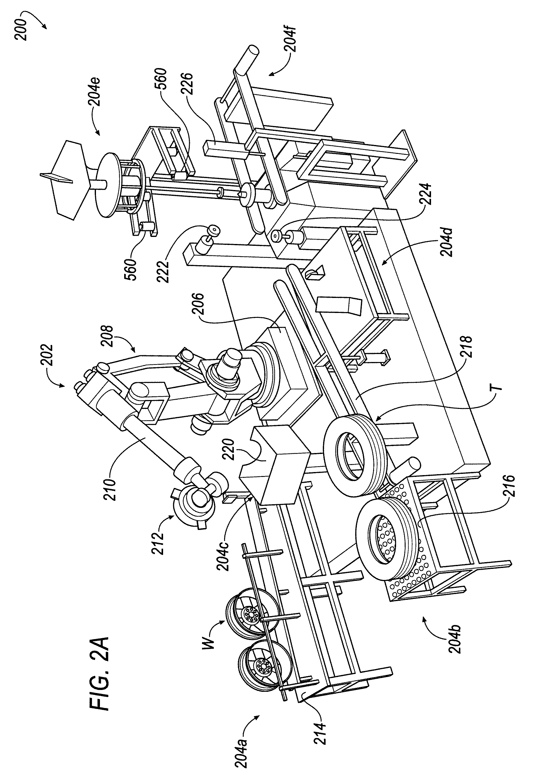 System and Method for Assembling a Tire and a Wheel