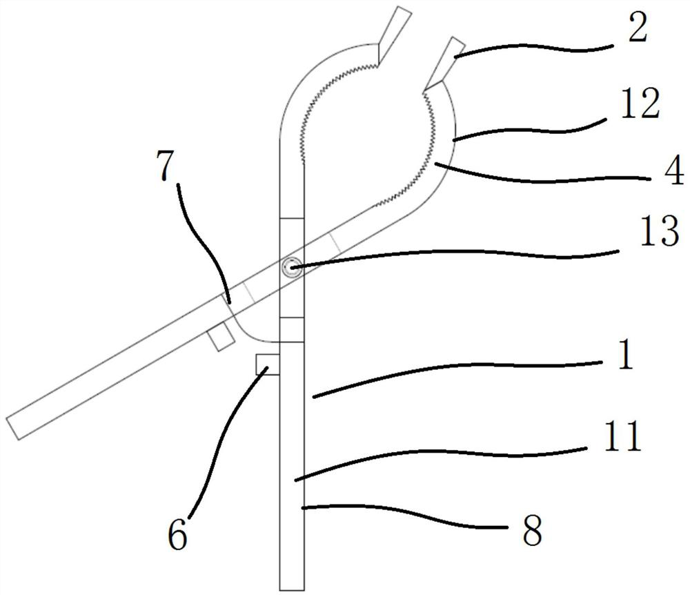 Plug uninstalling and fastening wrench for railway locomotive maintenance