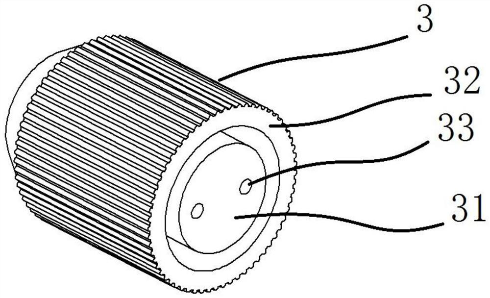 Plug uninstalling and fastening wrench for railway locomotive maintenance