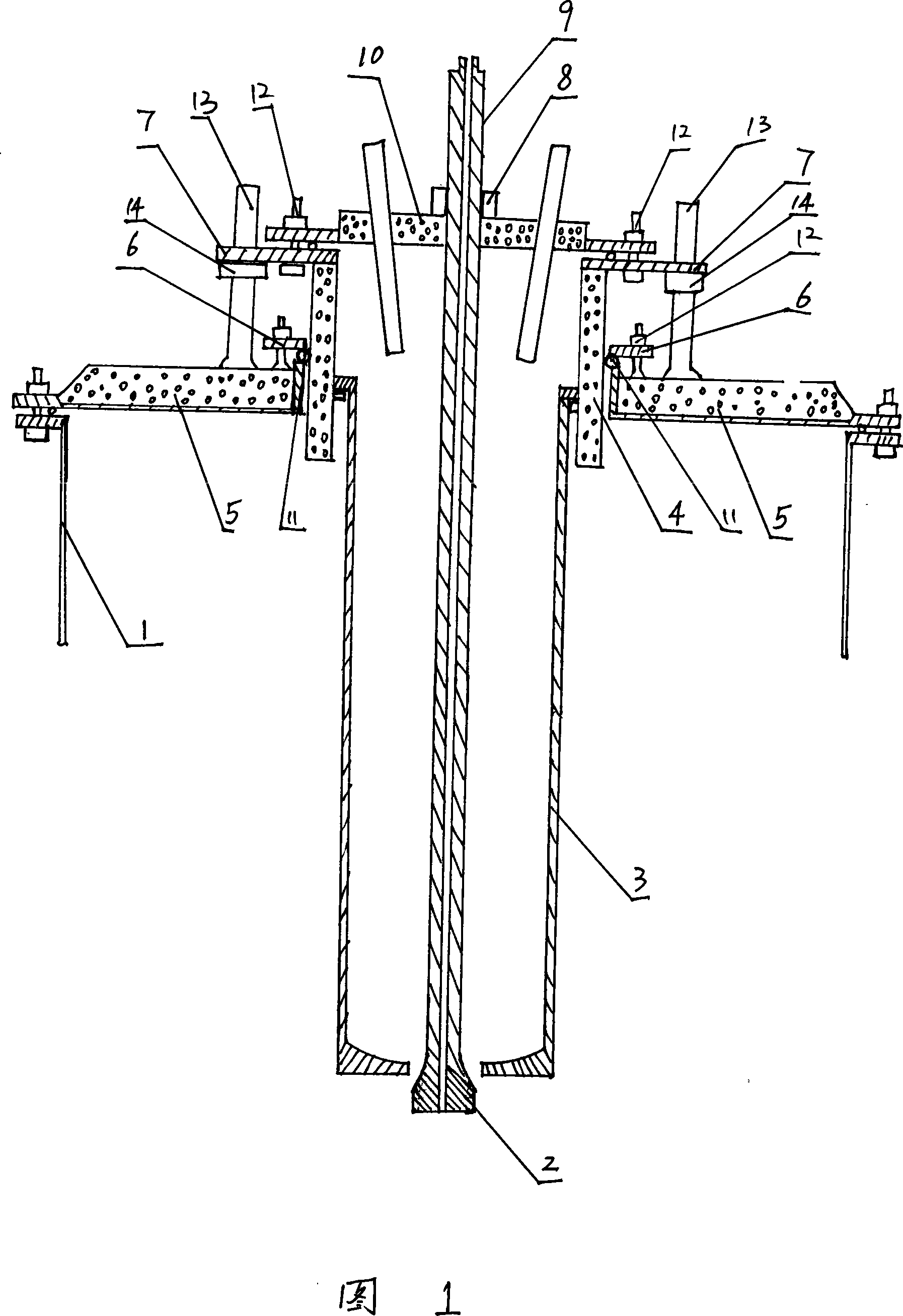 Energy-saving quartz continuous melting furnace, energy-saving method and method for adjusting tube pulling specification