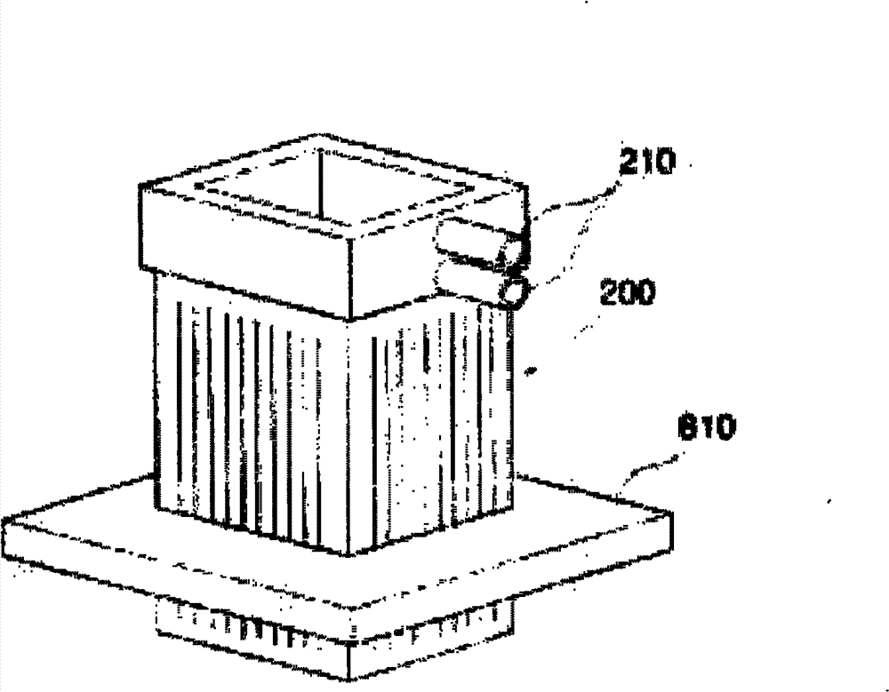 Silicon electromagnetic casting device
