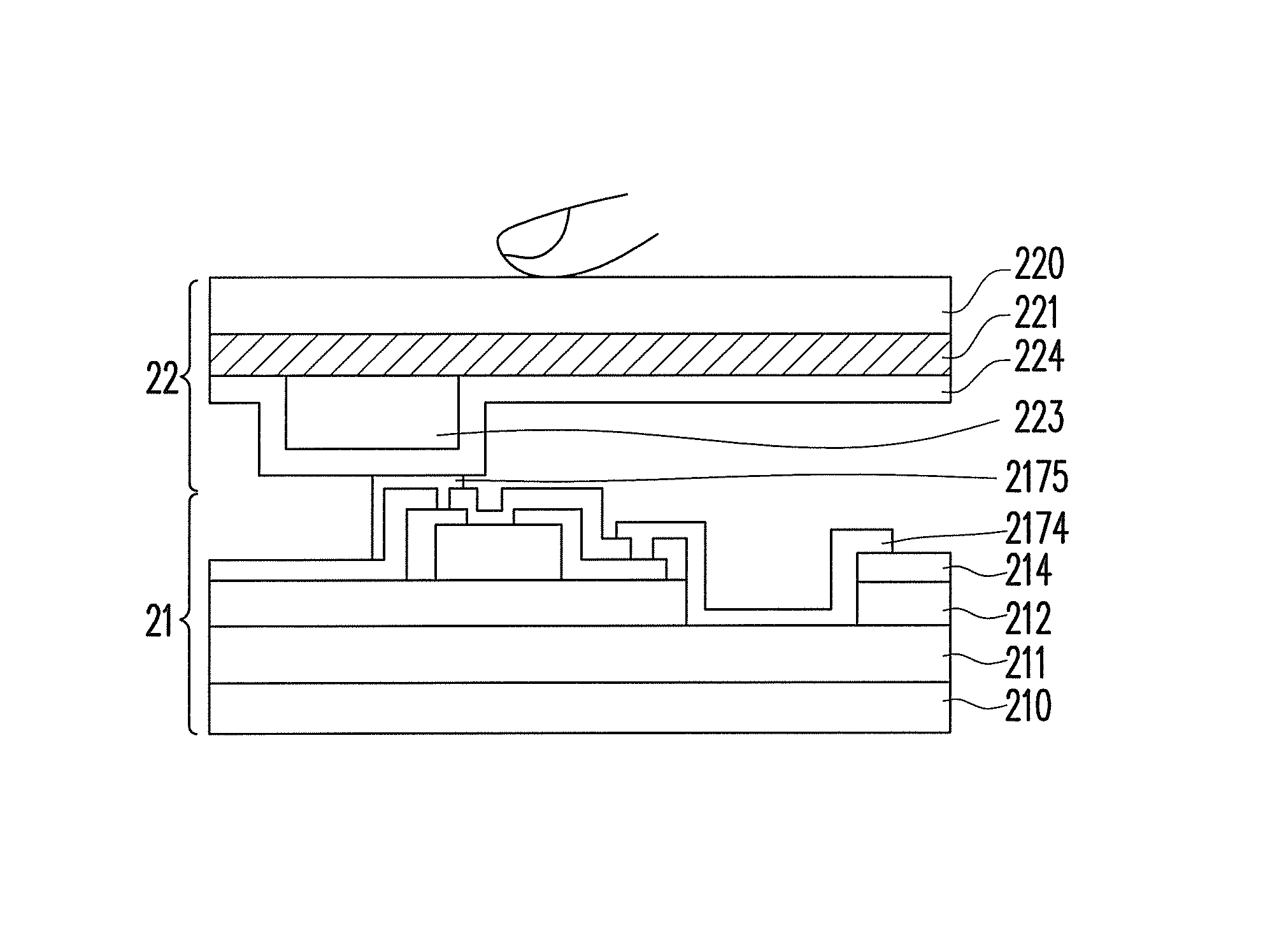 Touch display panel and liquid crystal display