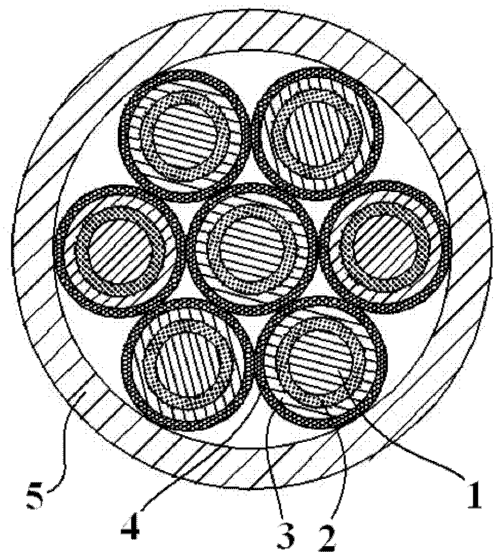 1E-level K3-type electric wire and cable for mouse-and-ant-proof nuclear power station