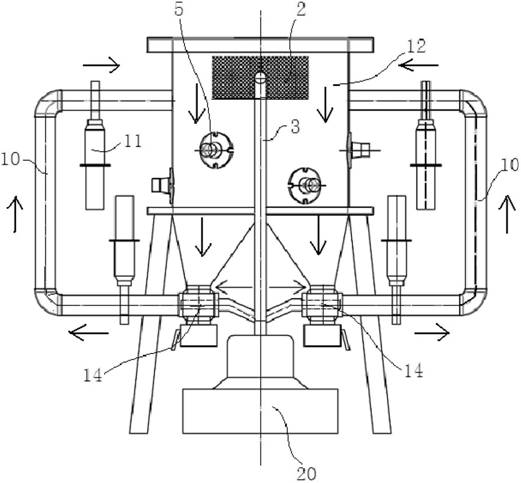 Production-increasing device for ultrasonic treatment on plant seeds