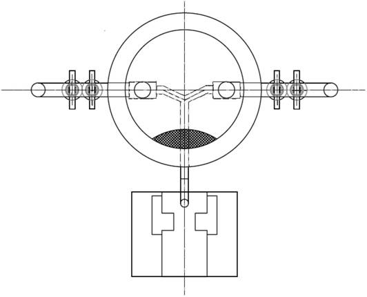 Production-increasing device for ultrasonic treatment on plant seeds