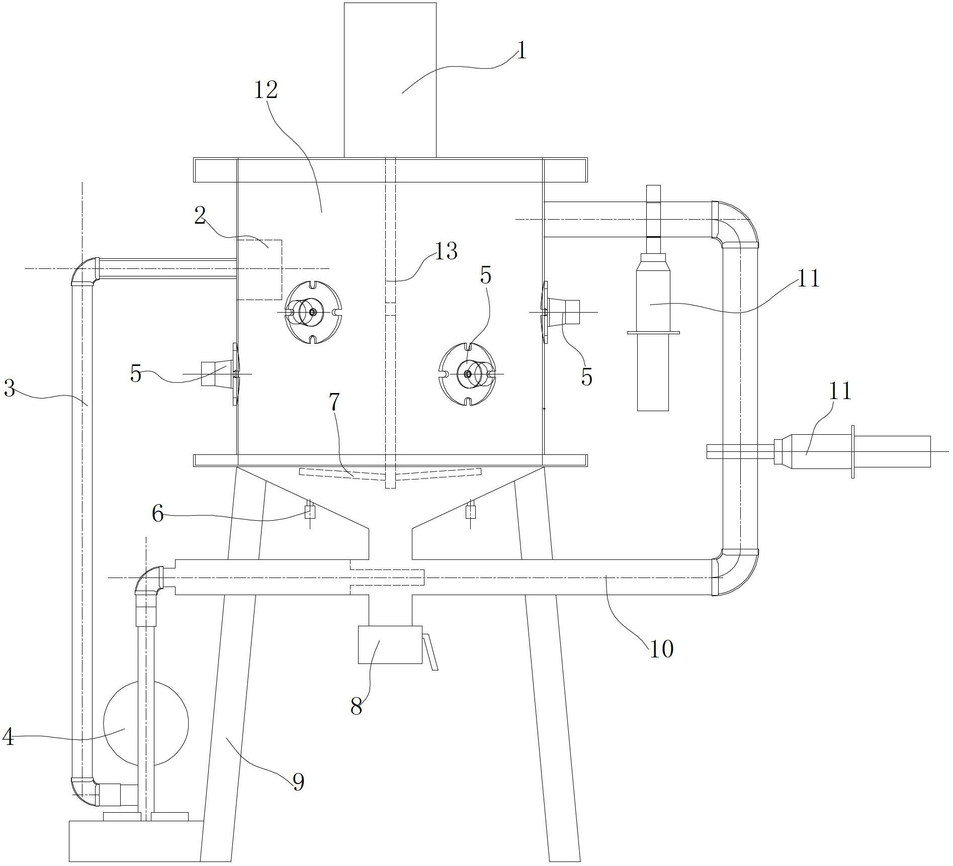 Production-increasing device for ultrasonic treatment on plant seeds