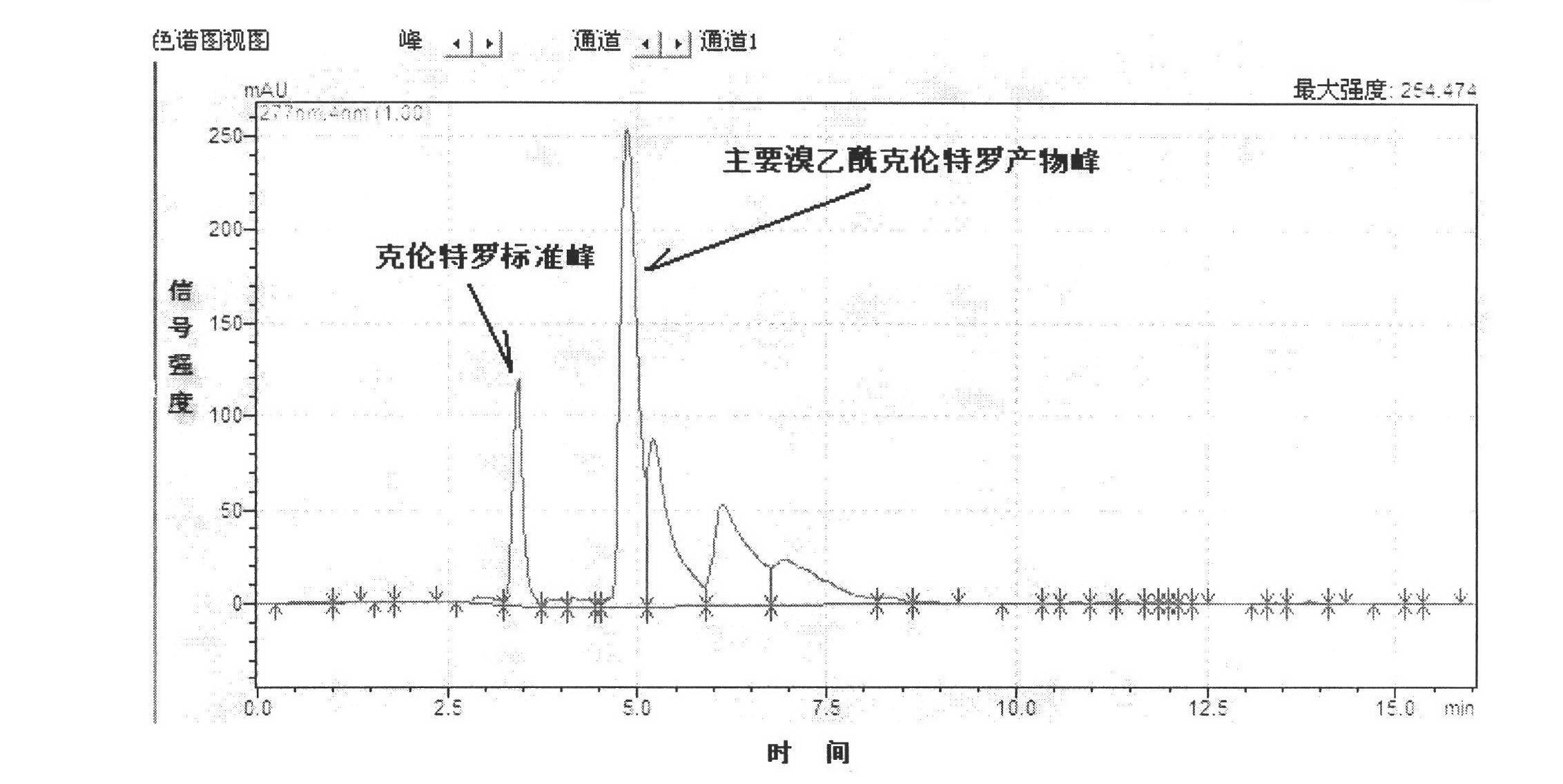 Preparation and application of miniature high-efficiency clenbuterol immuno-affinity chromatography column