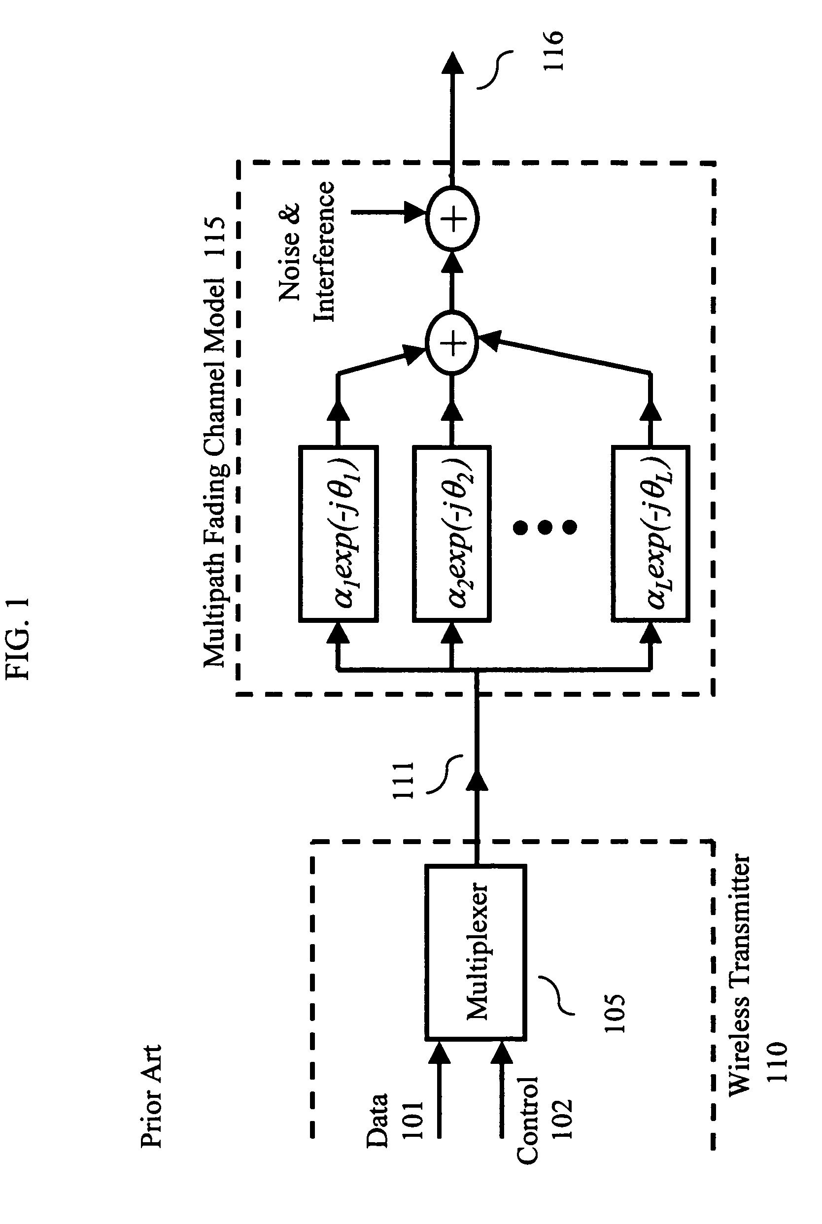 Enhanced metric for bit detection on fading channels with unknown statistics