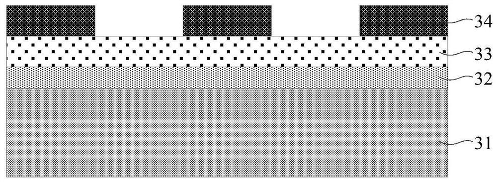 Patterned hard mask layer preparation method, capacitor array structure and preparation method thereof