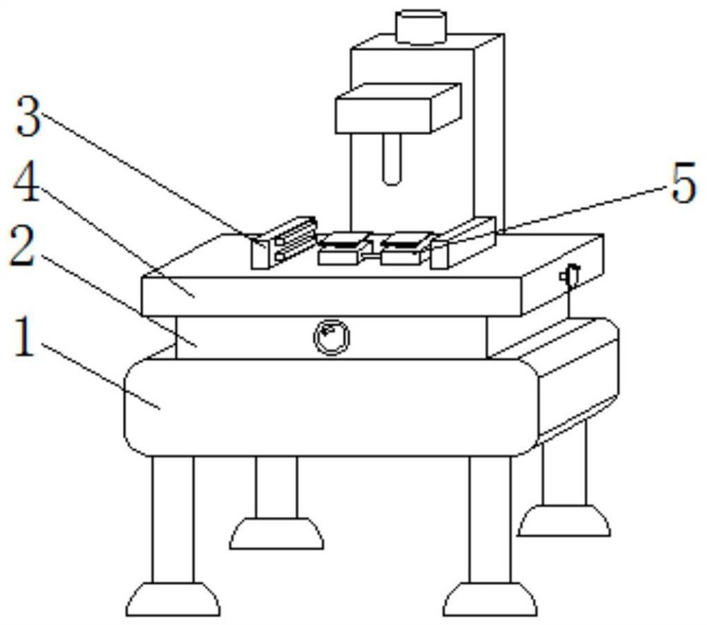 Discharging mechanism of vanadium-nitrogen alloy machining equipment