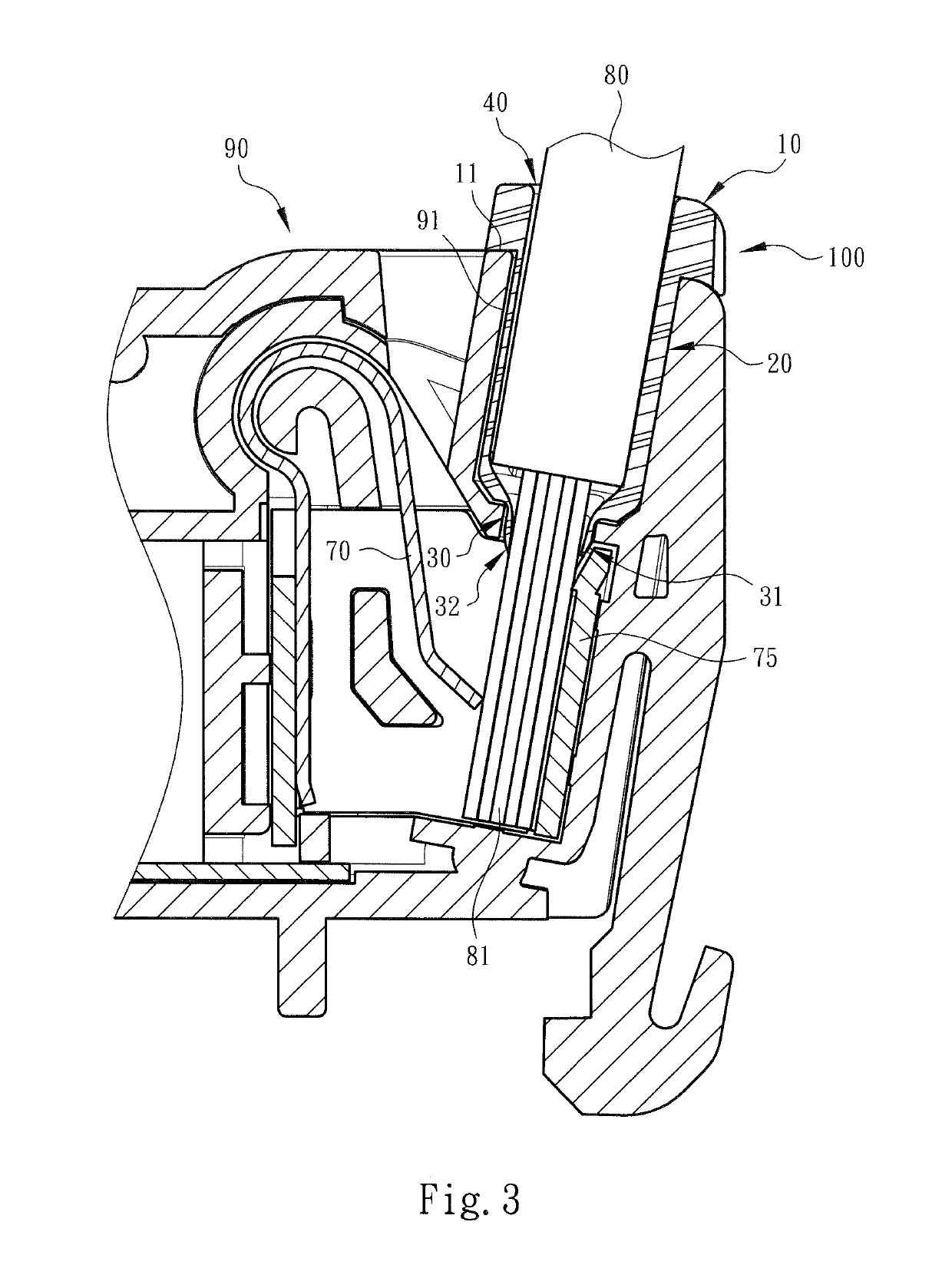 Wire plug-in aid sleeve structure for wire connection terminal