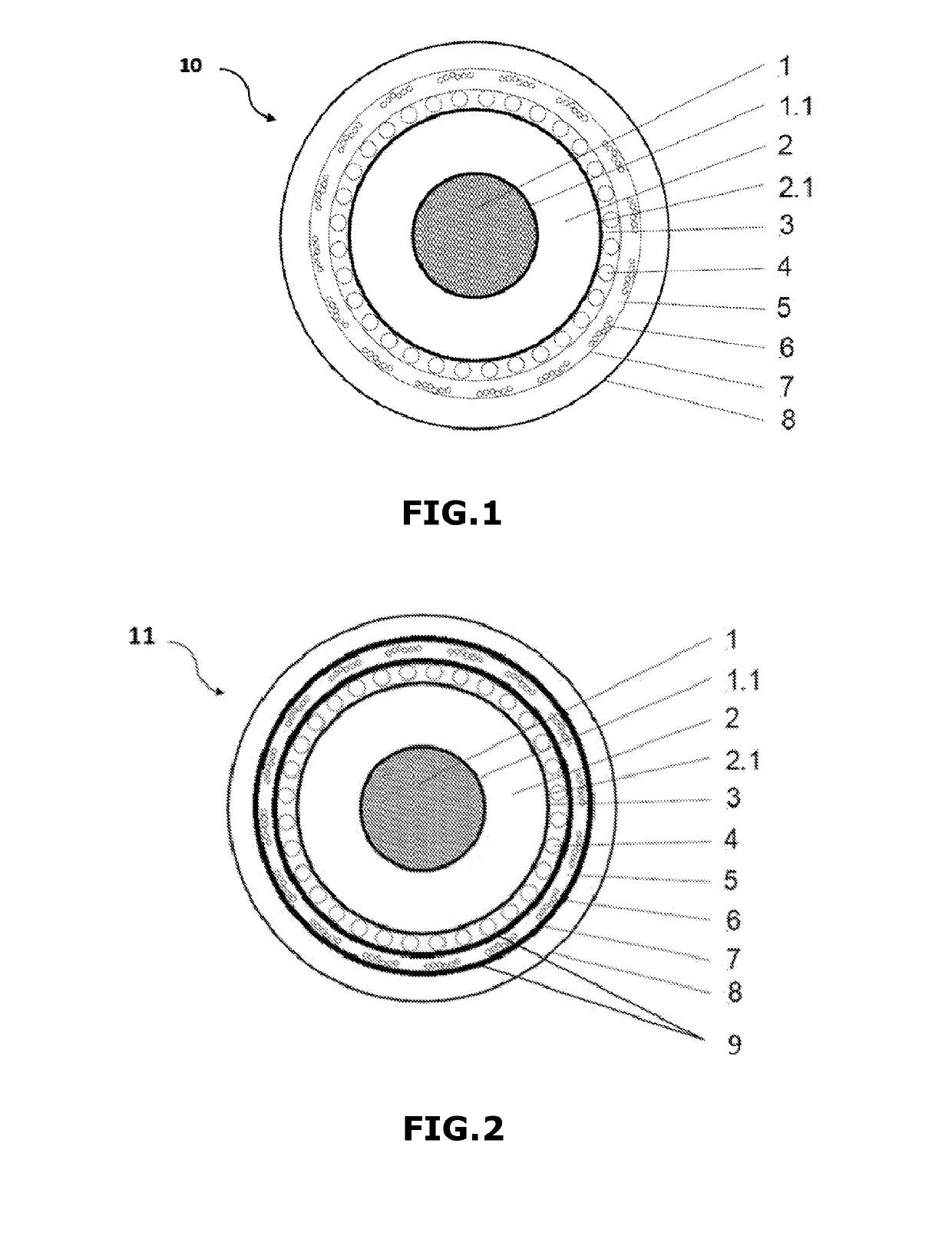 Device Comprising a Cable or a Cable Accessory Containing a Fire-Resistant Composite Layer
