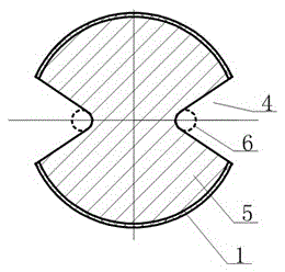 An explosive combination device for directional cutting blasting in open-pit mines