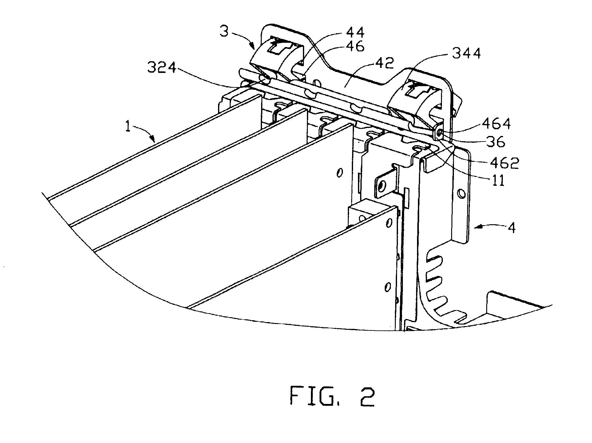 Retaining device for expansion cards