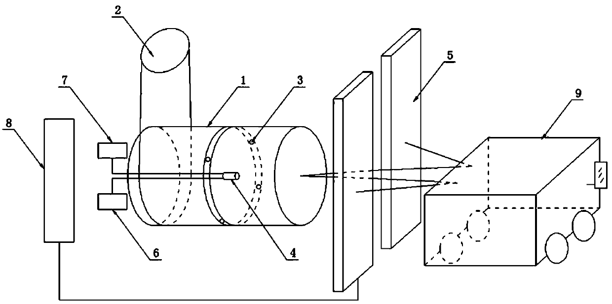 Green channel vehicle detector for inversely scattering X-ray