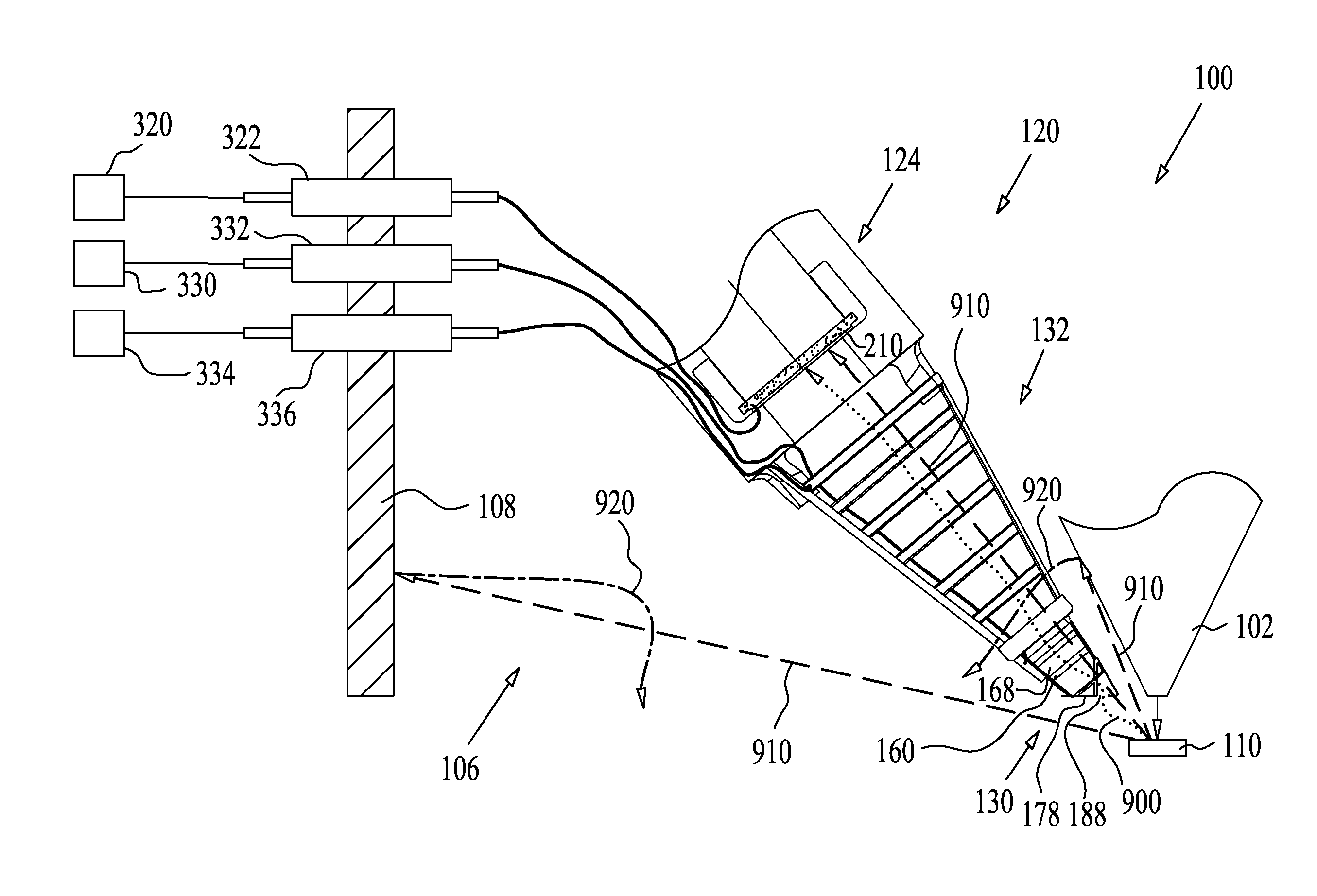 Charged particle detection system and method