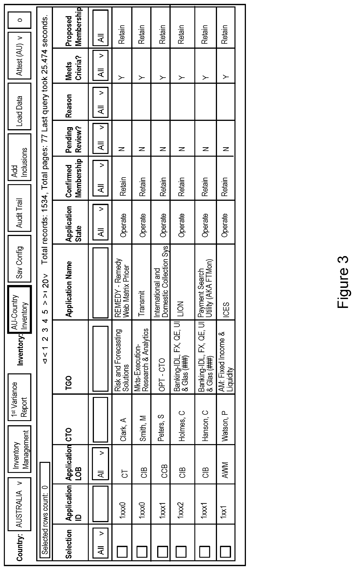 System and method for implementing customizable rules for associating legal entities or other attributes with applications and deployments