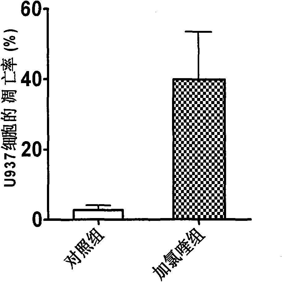 Application of chloroquine compound or salt thereof in preparation of medicament for treating acute leukemia