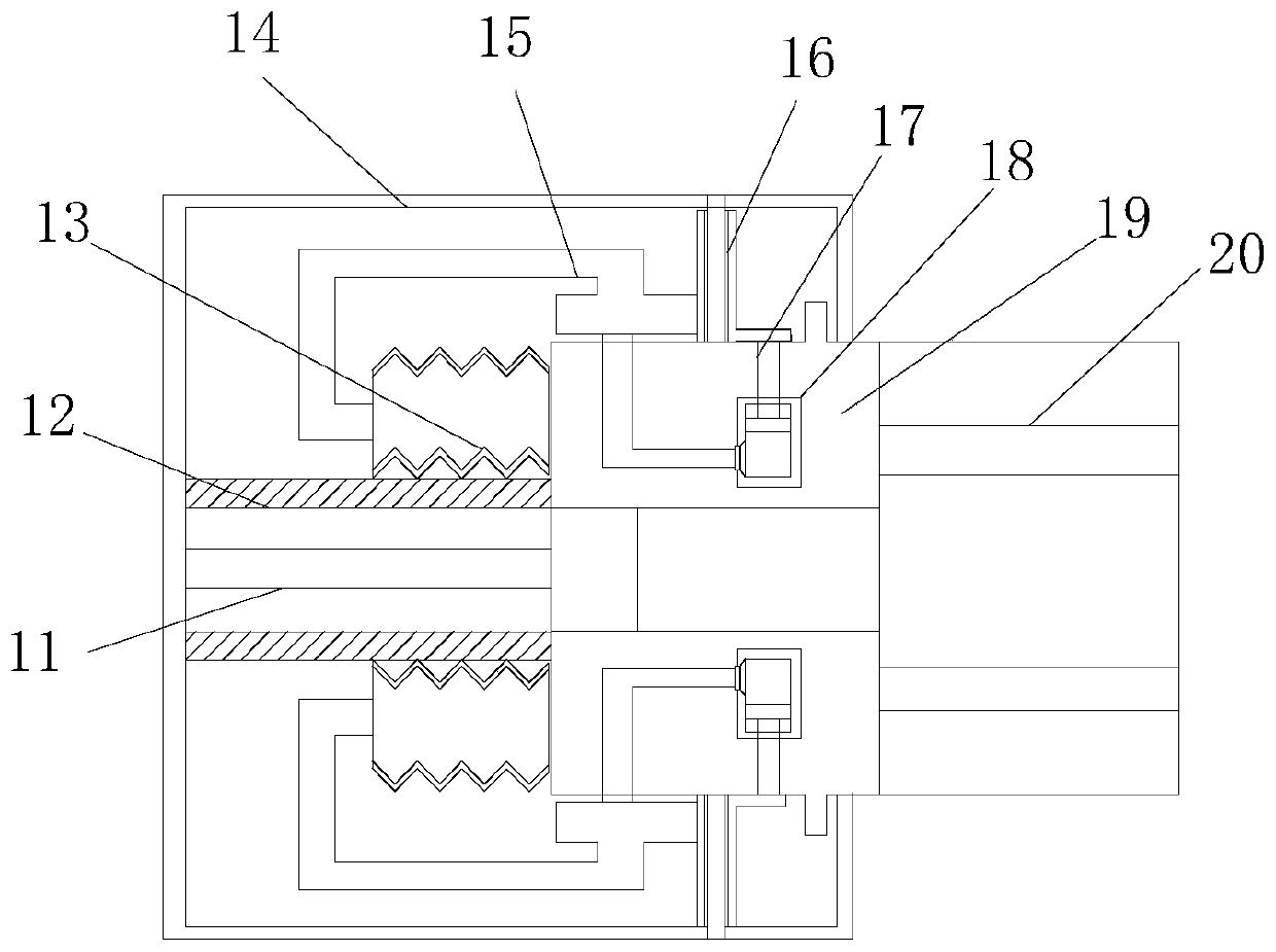 A three-phase digital display instrument with quick disconnection of wires