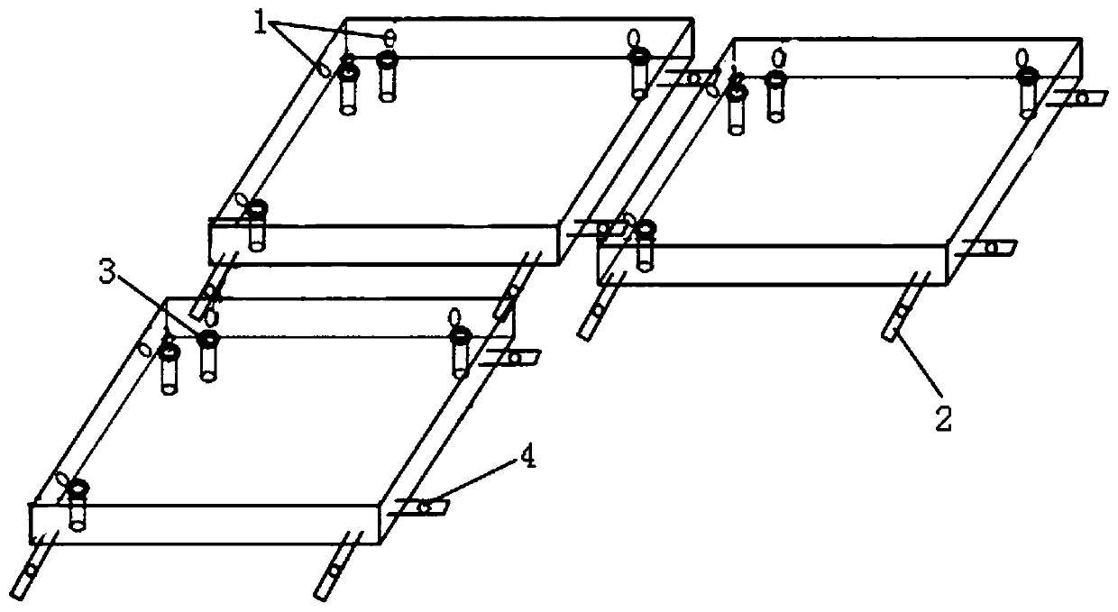 Assembly type concrete pavement and construction method