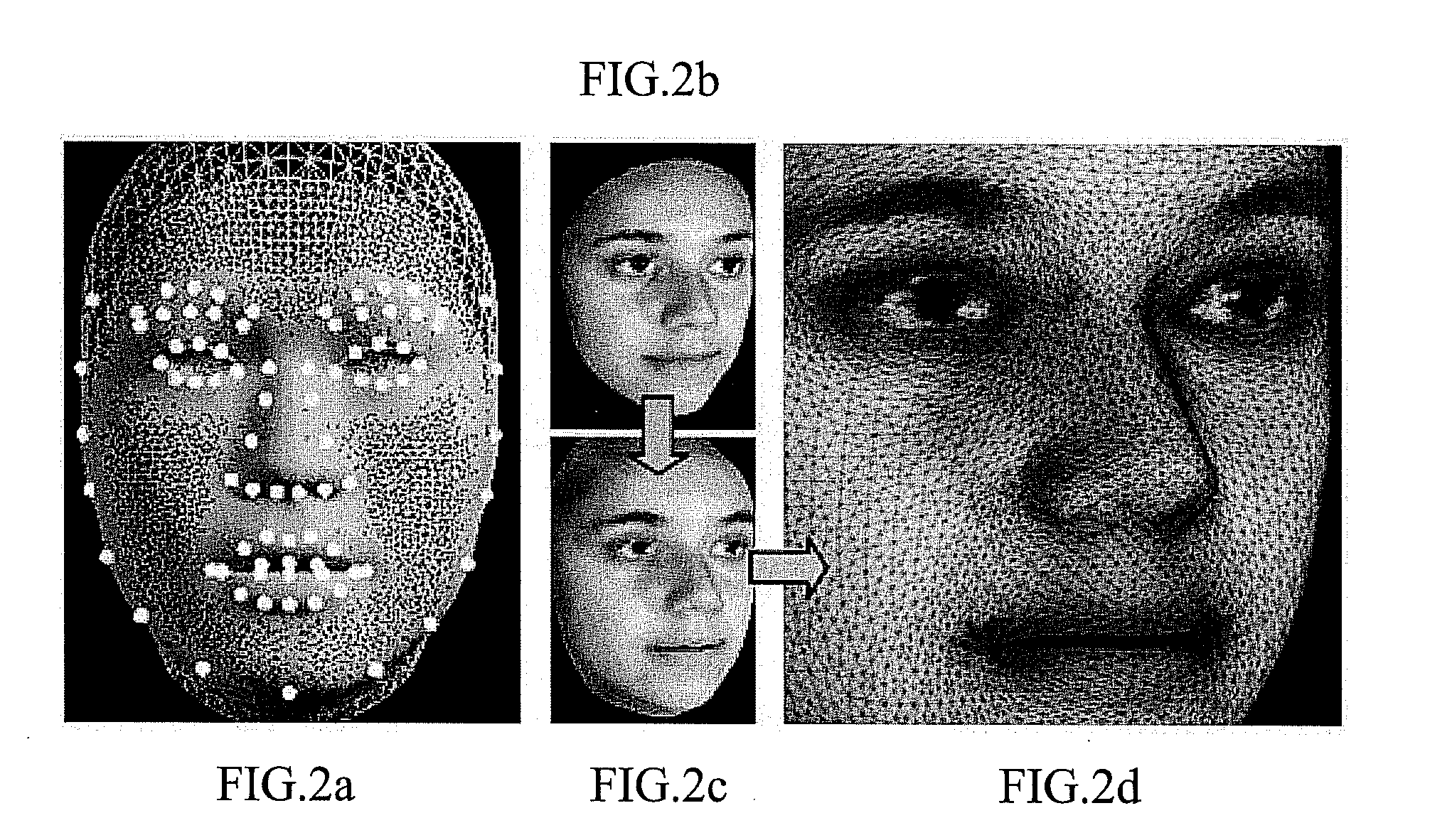 3D face model construction method