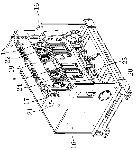 Composite heat-preservation system steel bar truss welding forming production line and truss production method