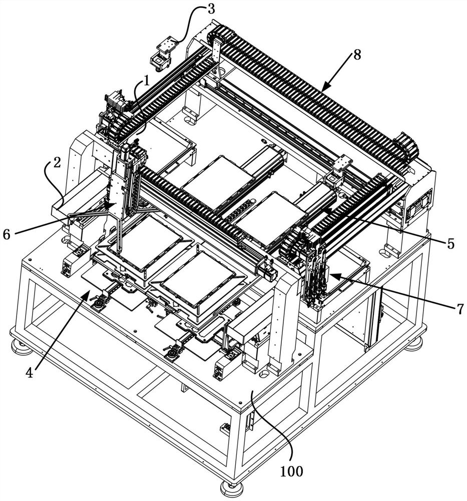 High-speed material presentation machine