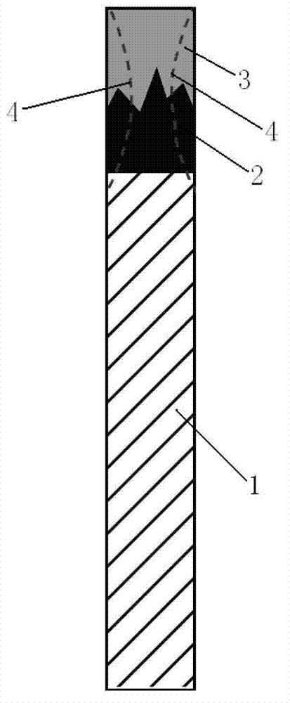 Preparation method of a sample with rust layer for in-situ observation of transmission electron microscope