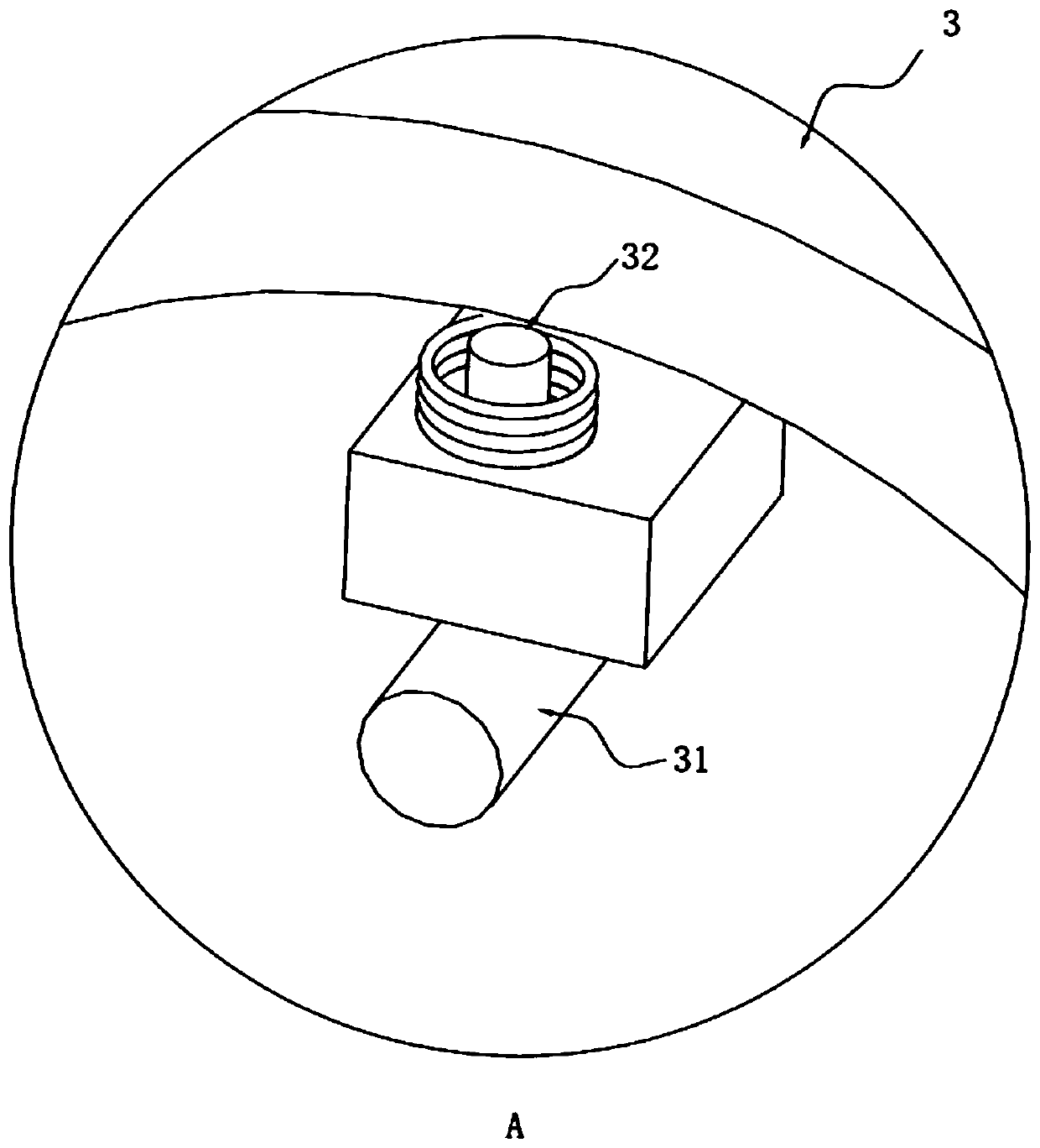 Excavator auxiliary walking device