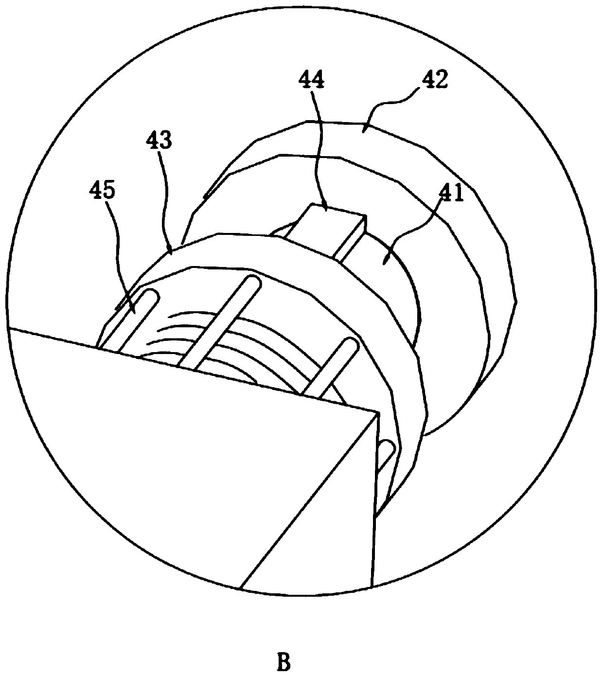 Excavator auxiliary walking device