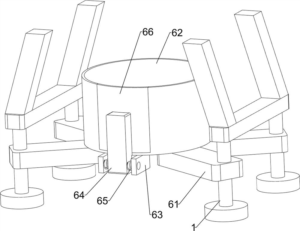 Apple slicing device for dried apple processing