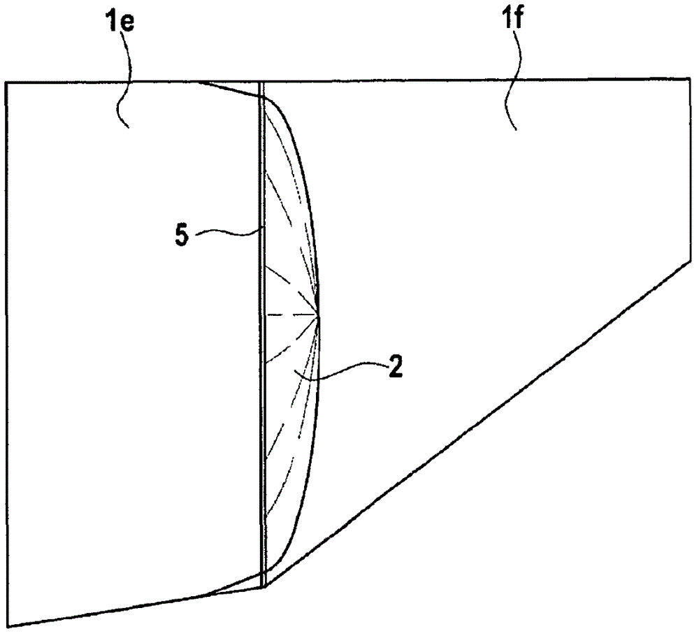 Pressure fuselage of an aircraft with aft-side pressure bulkhead