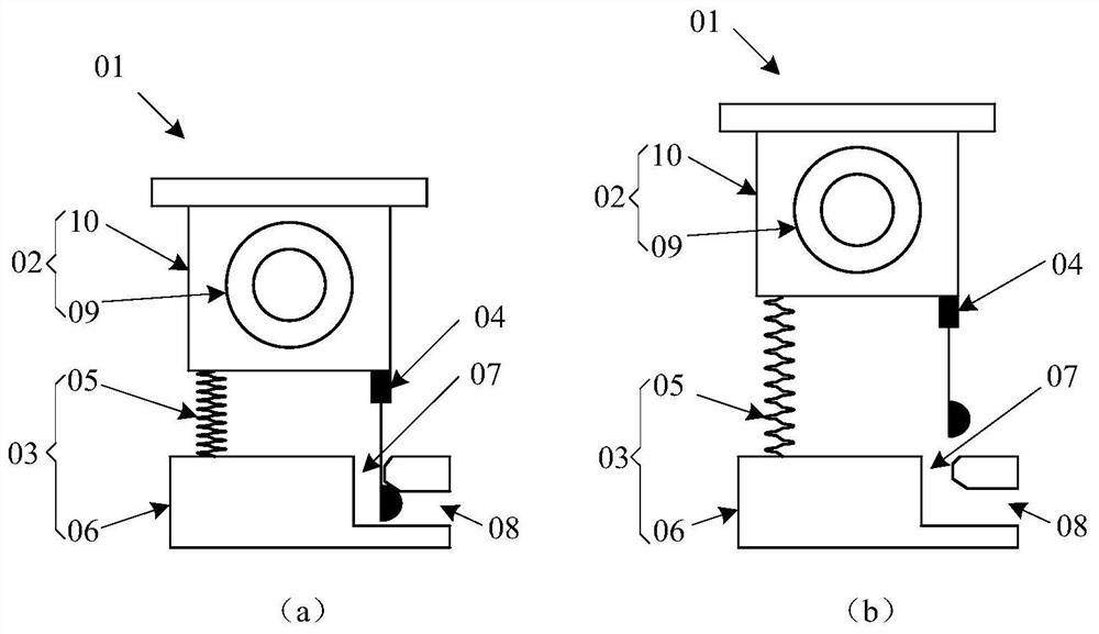 A lens module and terminal equipment