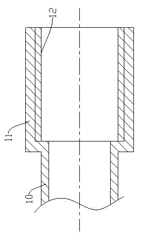 Inward recess preventing capillary tube capable of being fast installed