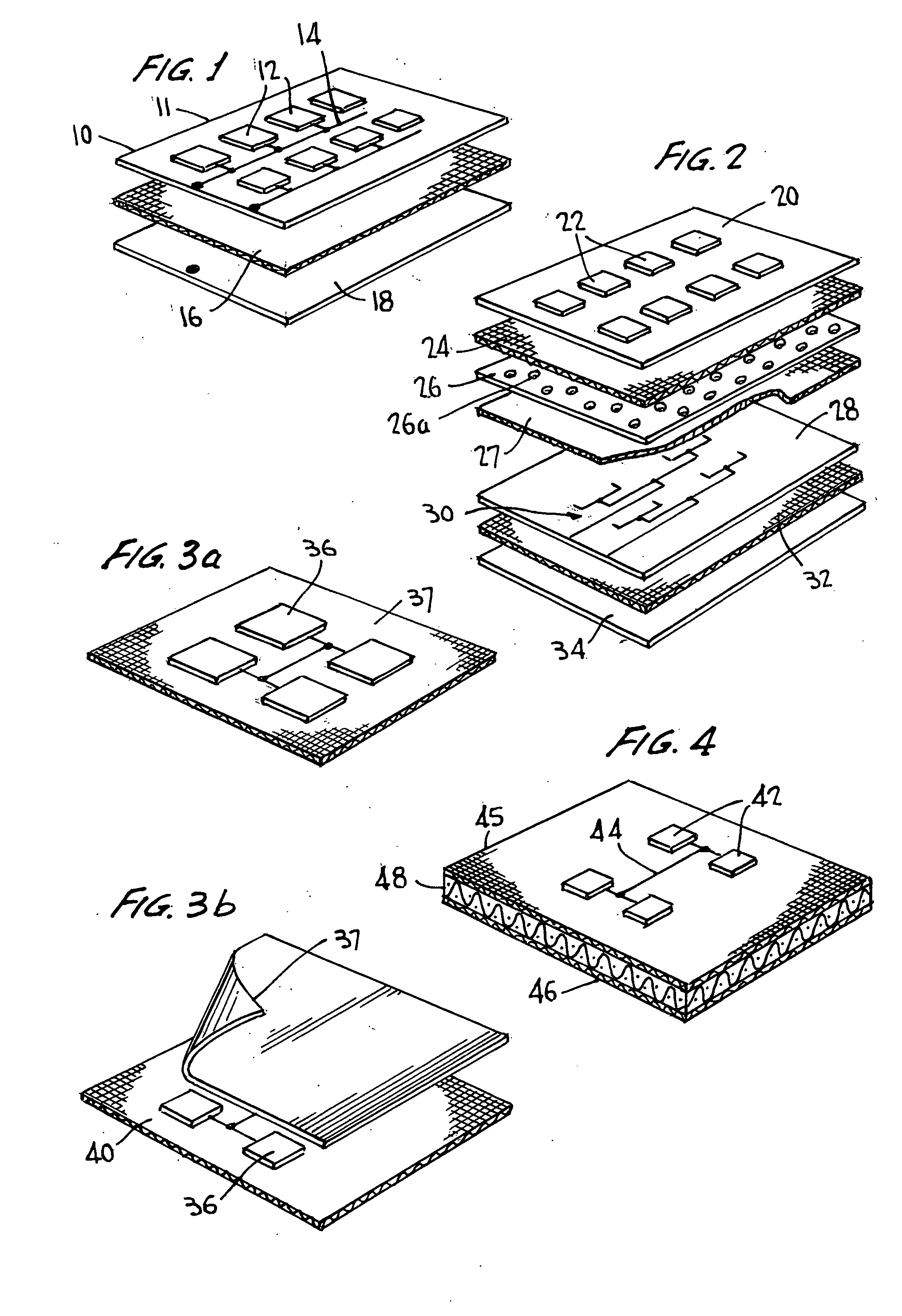 Method for constructing antennas from textile fabrics and components