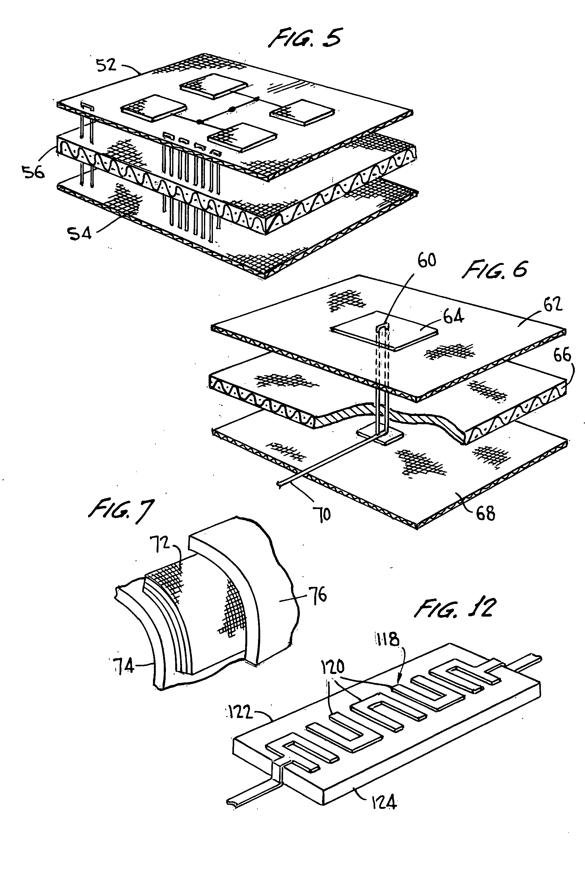 Method for constructing antennas from textile fabrics and components