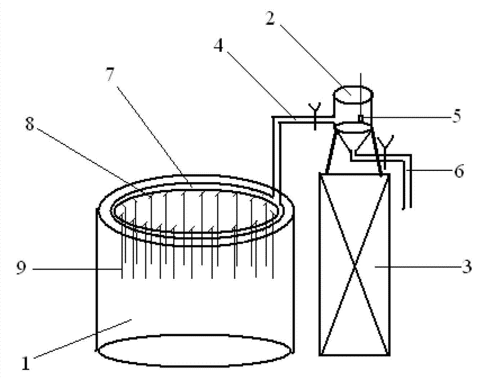 Drop cultivating device and method of pomfret larvae