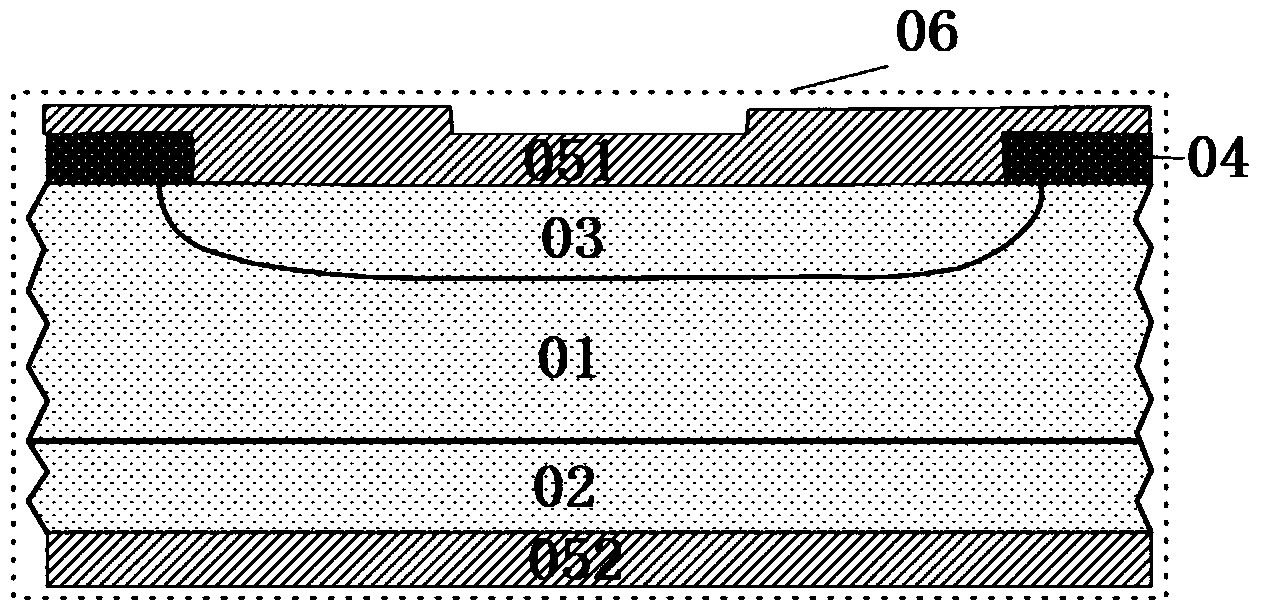Soft fast recovery diode and manufacturing method thereof