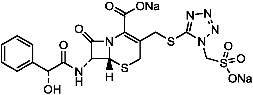 Method for refining cefonicid dibenzyl ethylenediamine salts