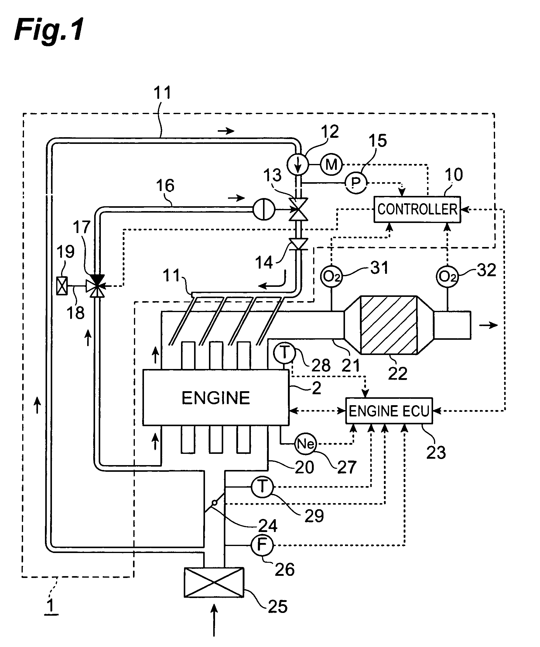 Secondary air supplying apparatus