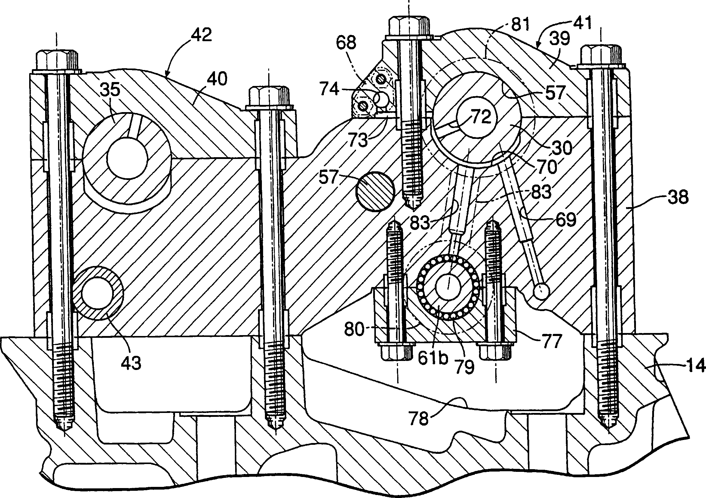 Variable valve lift device of internal combustion engine