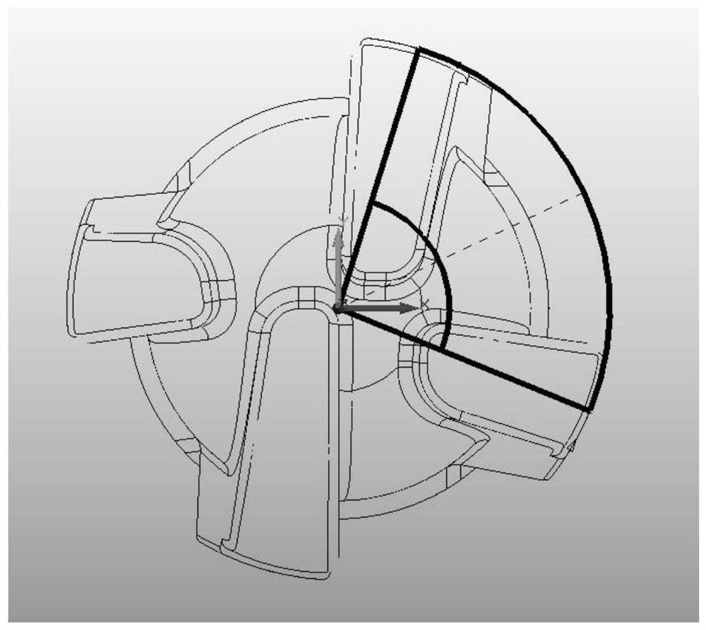 A machining method of pdc drill bit based on machine tool programming