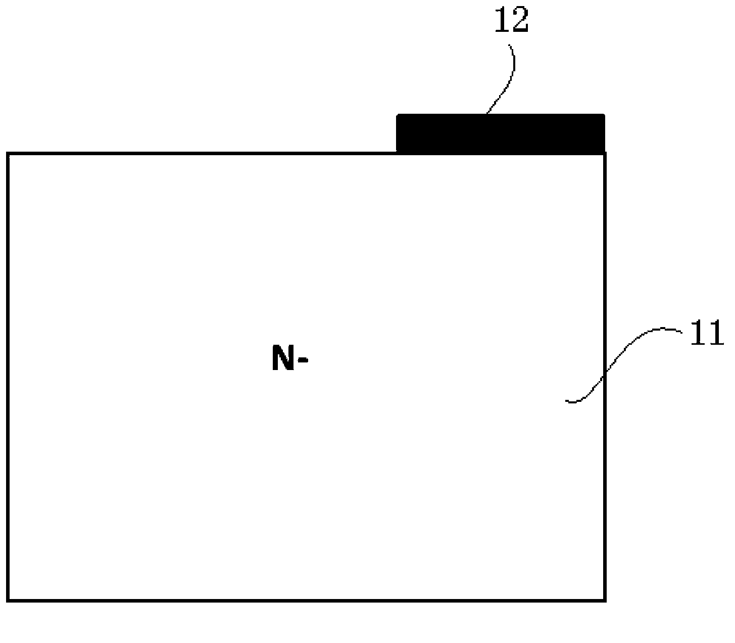 Reverse IGBT (insulated gate bipolar transistor) device structure and manufacturing method therefor