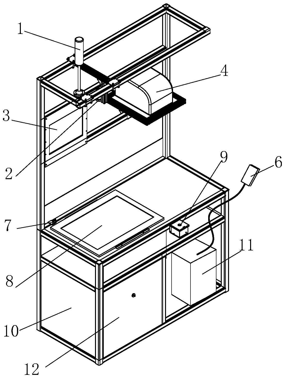 A packaging system for a bearing cap and its control method