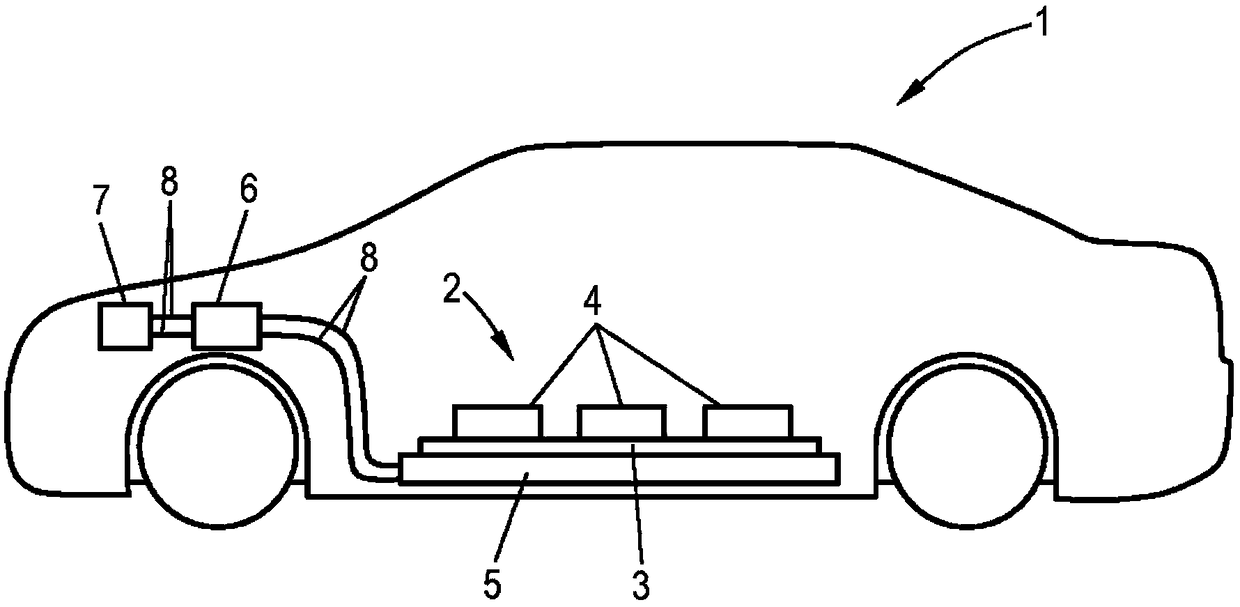 Energy storage device and motor vehicle