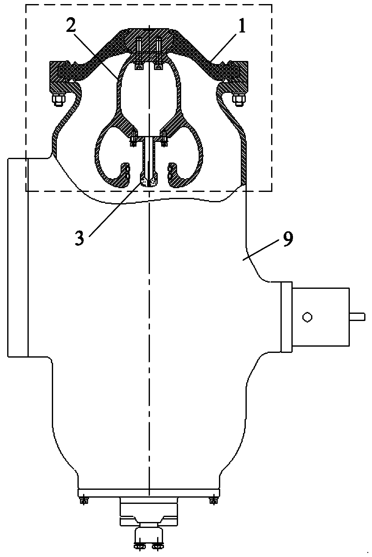 A static contact, a static contact assembly, and a gis isolating switch