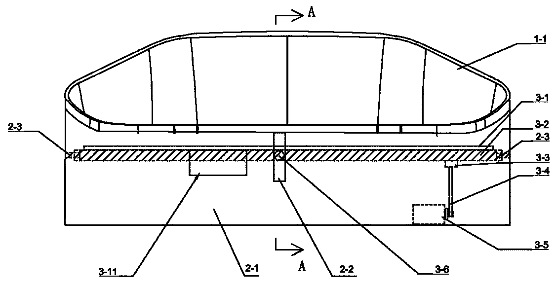 Visual angle adjusting mechanism for automobile instrument dial plate