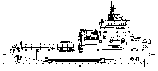 Outline of oceanographic engineering ship