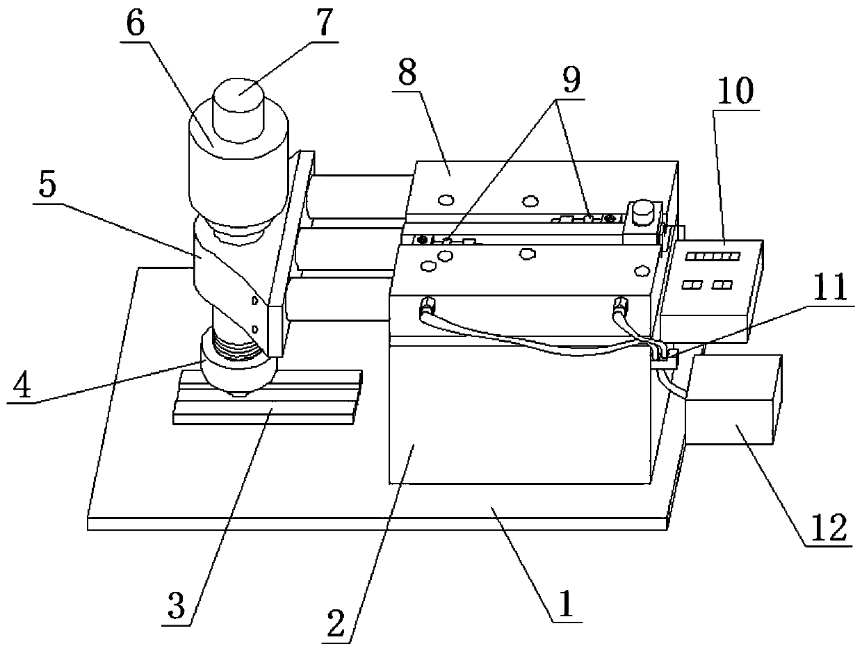 Detection method for ash drop detecting device of soft magnetic stripe